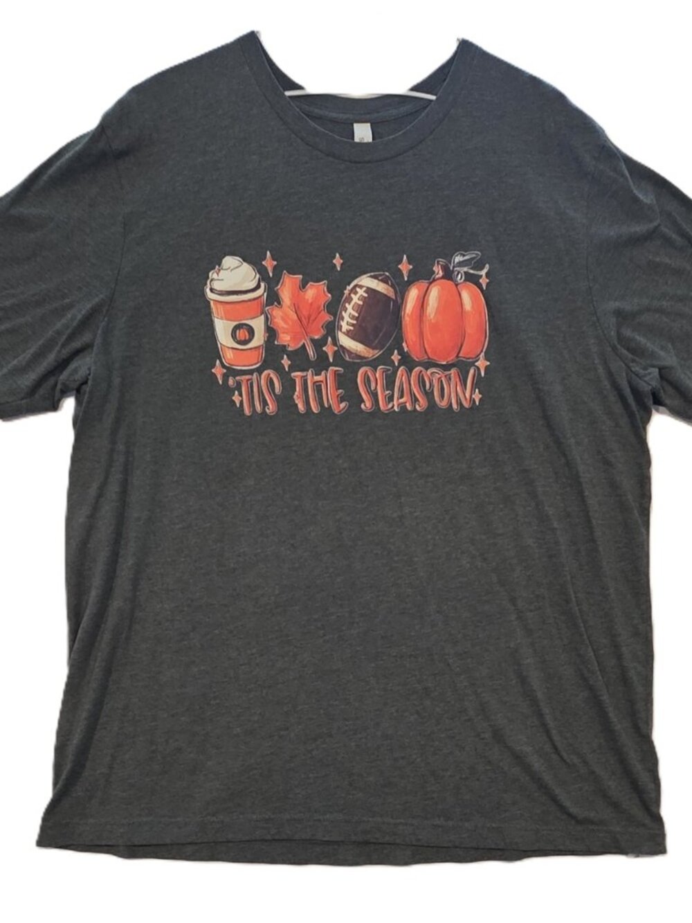 *Fall Football Coffee T-Shirt | Tis the Season Pumpkin Spice Autumn Tee*